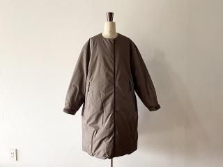 GOLDWIN ɥ / WINDSTOPPER by GORE-TEX LABS Puffy Coat taupe mocha