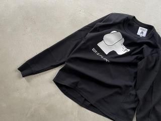 TACOMA FUJI RECORDS / DOG IS SALVATION LS Tee black