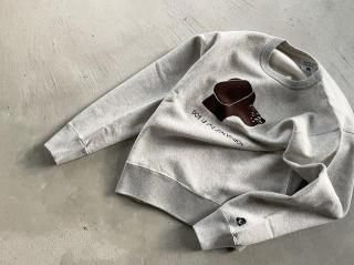 TACOMA FUJI RECORDS / DOG IS MY SALVATION SWEATSHIRT oatmeal