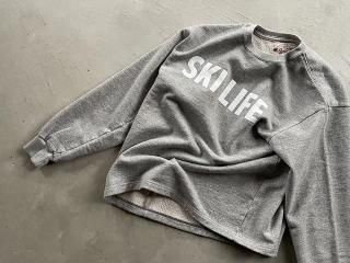 BOGEN ܡ / SKI LIFE LOOPWHEELED CREW off heather gray