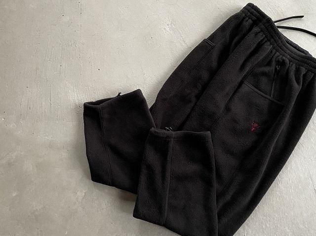 SOUTH2 WEST8 / String C.S Pant - Poly Fleece black - SALT