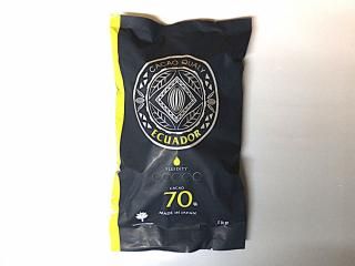 不二製油 カカオクオリー エクアドル70