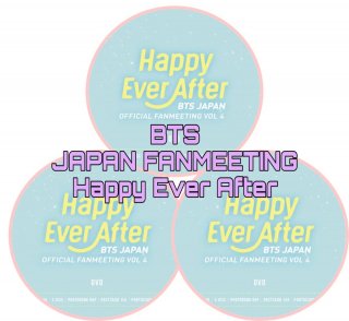 BTS DVD Happy Ever After in JAPAN 3 ܸ եߡƥ 