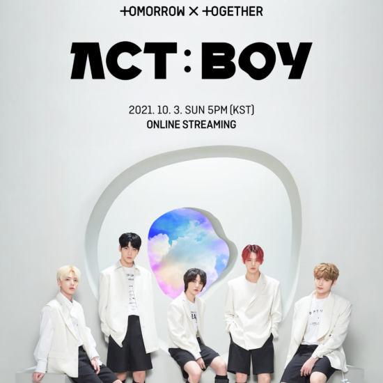 TXT 「ACT BOY」 オンラインライブ 2021.10.03 生配信映像 シングルCAM