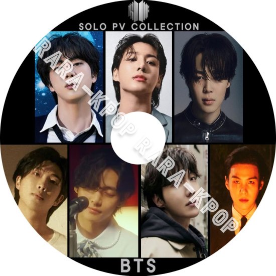 BTS DVD 最新 2023 ソロ 新曲 ベスト曲 コレクション SOLO BEST PV