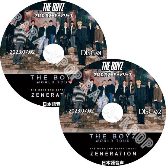 THE BOYZ DVD ザボーイズ 2ND TOUR JAPAN ZENERATION 日本 さいたま 