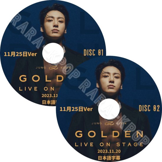 BTS DVD グク Jung Kook GOLDEN Live On Stage ショーケース LIVE 