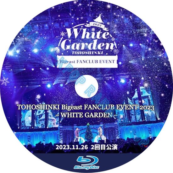 東方神起 DVD TOHOSHINKI Bigeast FANCLUB EVENT 2023 WHITE GARDEN 