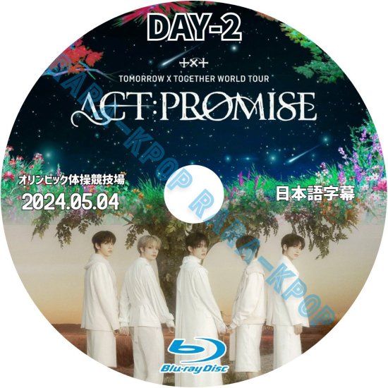 TXT DVD TOMORROW X TOGETHER ACT PROMISE IN SEOUL day-2 2024.05.04 