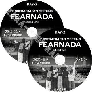 륻ե DVD 2024 LE SSERAFIM FAN MEETING FEARNADA IN SEOUL  LIVE 饤 2024.05.12 DAY-2 ܸ