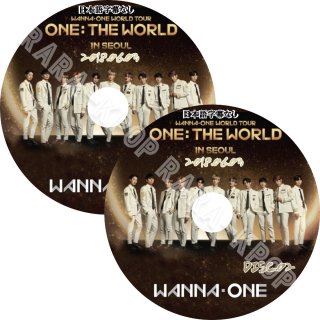 WANNA ONE DVD ʥ WORLD TOUR ONE THE WORLD IN SEOUL 2018 live 饤 ܸʤ