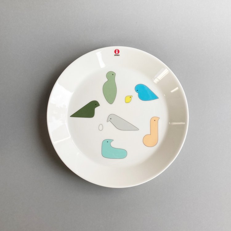 iittala　イッタラ ×ミナ ペルホネン　プレート 21cm バード マルチカラー - PLAZA ALEX ONLINE STORE