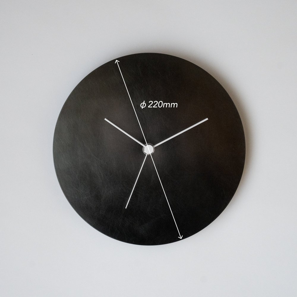 KUMIJI クミジ 壁掛け時計－タイプ2 真鍮黒染め - PLAZA ALEX 