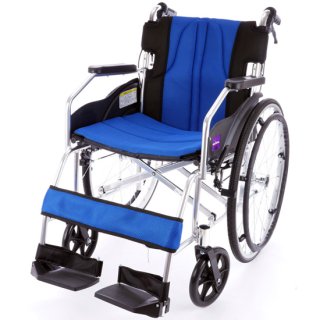  自走用車椅子　チャップス　ブルー　品番A101-AB  