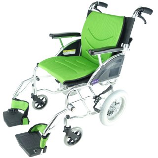 介助用車椅子　リーフ・ライム　品番F101-G