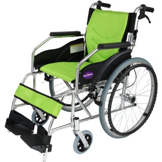 自走用車椅子　ラバンバ ライムグリーン　品番G101-L