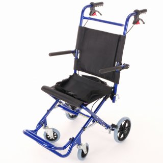 簡易型車椅子　快飛ee！カットビー　インパルスブルー　品番E101-AB