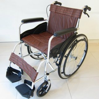自走用車椅子　チア・チョコブラウン　品番A102-CB