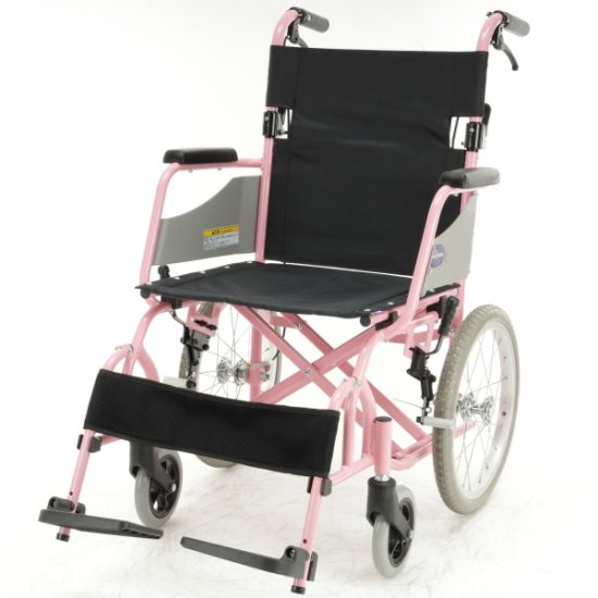 カドクラ　介助用車椅子　アカシア・ピンク　品番H201-PK