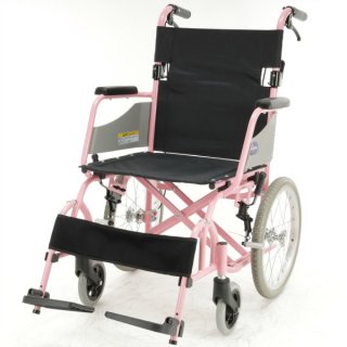 介助用車椅子　アカシア・ピンク　品番H201-PK