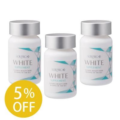 3ĥåȡSOLPRO WHITE ץץ她ۥ磻ȥץȡ30ץˡ5%OFF[S-31]