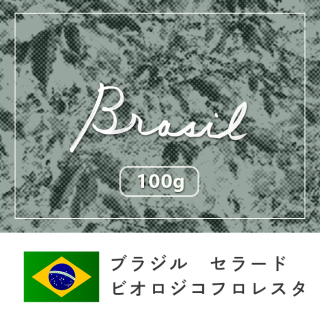 ブラジル セラード・ビオロジコ・フロレスタ【100g】