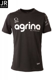 agrina/アグリナ ジュニアレフォルマプラクティスシャツ Black