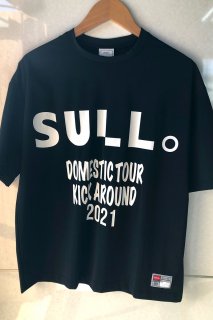 SULLO / スージョ 1321101041 TOUR TEE ビックシルエット ストレッチプラクティスシャツ Black
