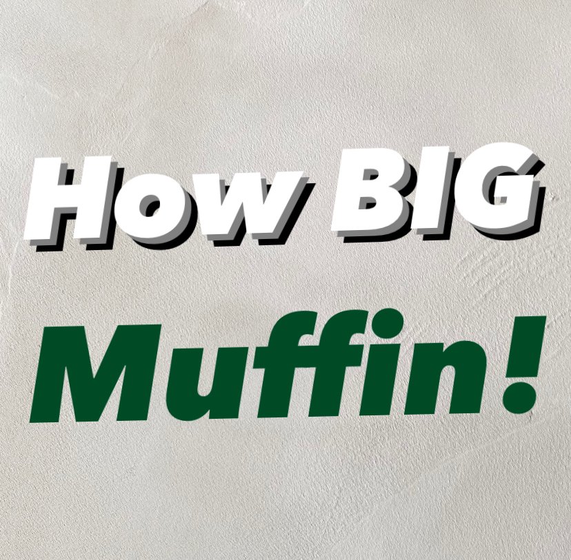How Big muffin