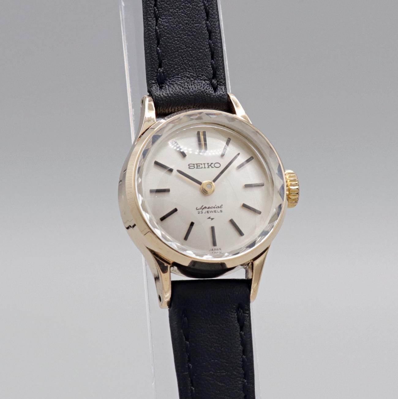 SEIKO 【SEIKO】レディース『スペシャル　23石』カットガラス　蛇腹バンド　1140-0060　可動品　ネコポス　L0717D