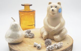 【フィンランド産】白くま貯金箱~polar bear money box~