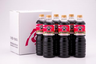 本醸造ヤマシラタマ特選醤油　１リットル　6本箱入