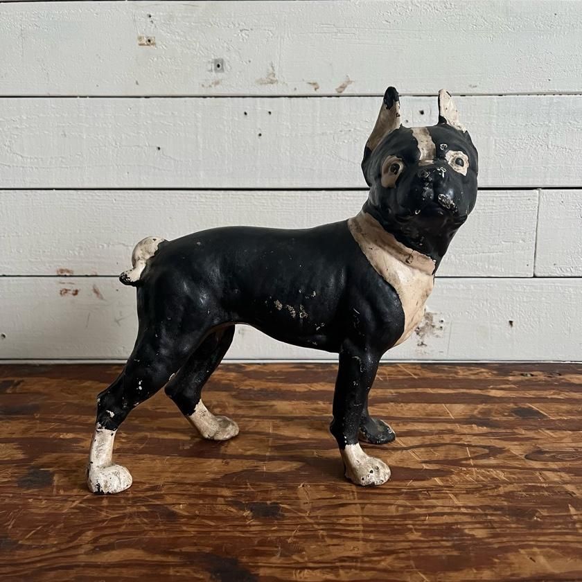 Boston Terrier Door Stopper BUFF STOCK YARD