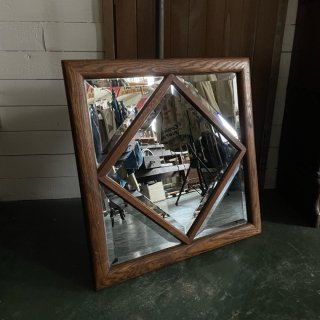 Wood Frame Mirror 