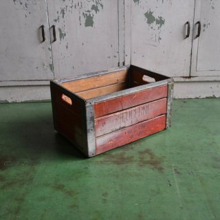 Wooden Milk Crate 