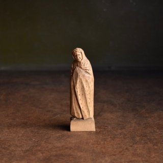 Wooden Ornament Virgin Mary