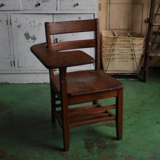 Wooden Desk and Chair 