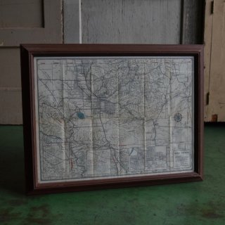 Old Map Frame 