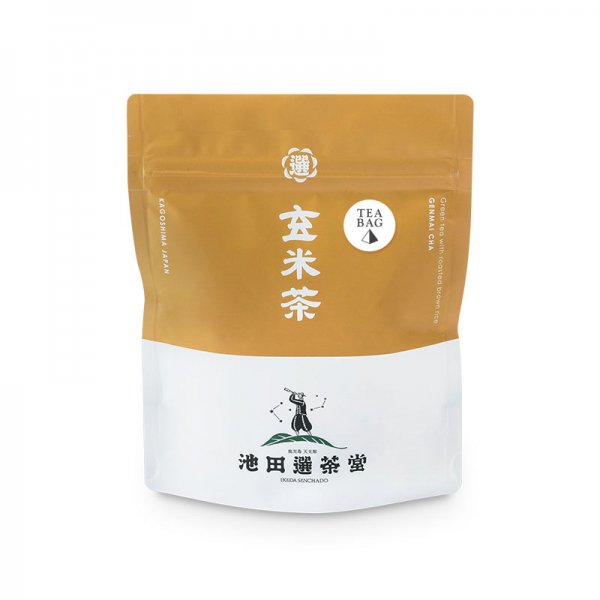 玄米茶 ／ スタンドパック｜ティーバッグ 5g × 12袋