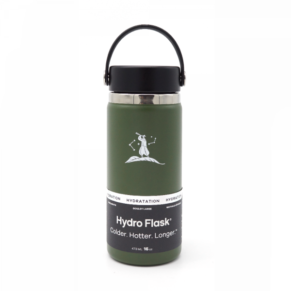 Hydro Flask 16oz｜Olive（緑）ハイドロフラスク公式コラボボトル