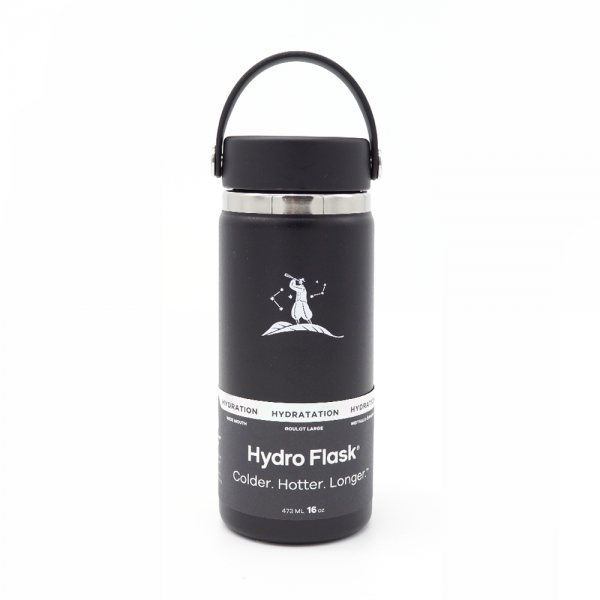 Hydro Flask 16oz｜Black（黒）ハイドロフラスク公式コラボボトル － 池田選茶堂 －