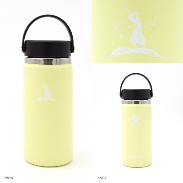 Hydro Flask 16oz｜Pineapple（黄）ハイドロフラスク公式コラボボトル － 池田選茶堂 －