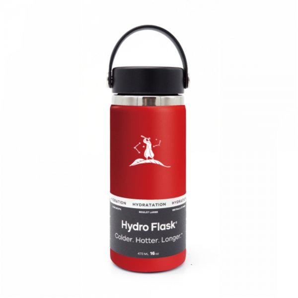 Hydro Flask 16oz｜Goji（赤）ハイドロフラスク公式コラボボトル
