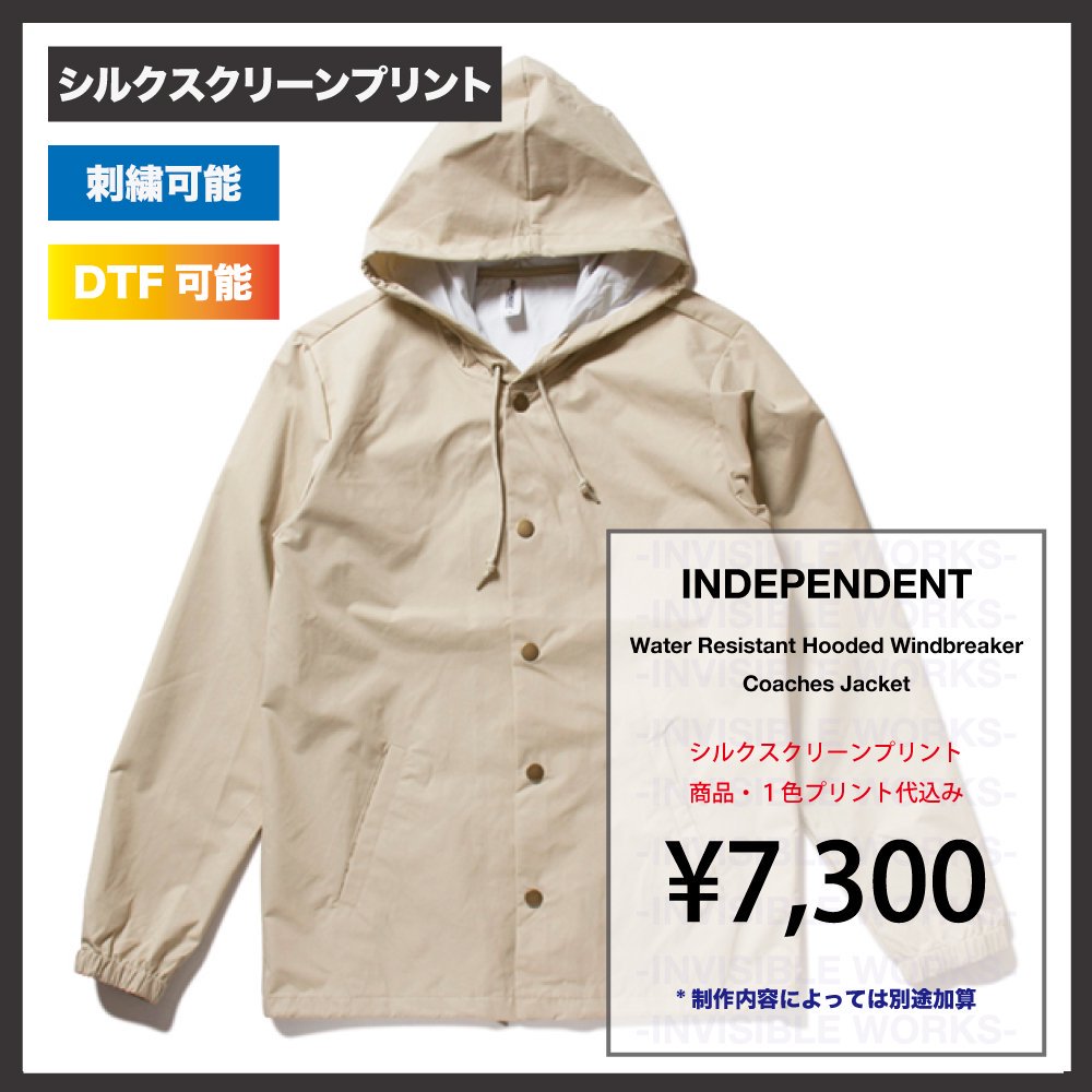 INDEPENDENT HOOD COACH JACKET աǥåɥ㥱å (֡INEXP95NB)