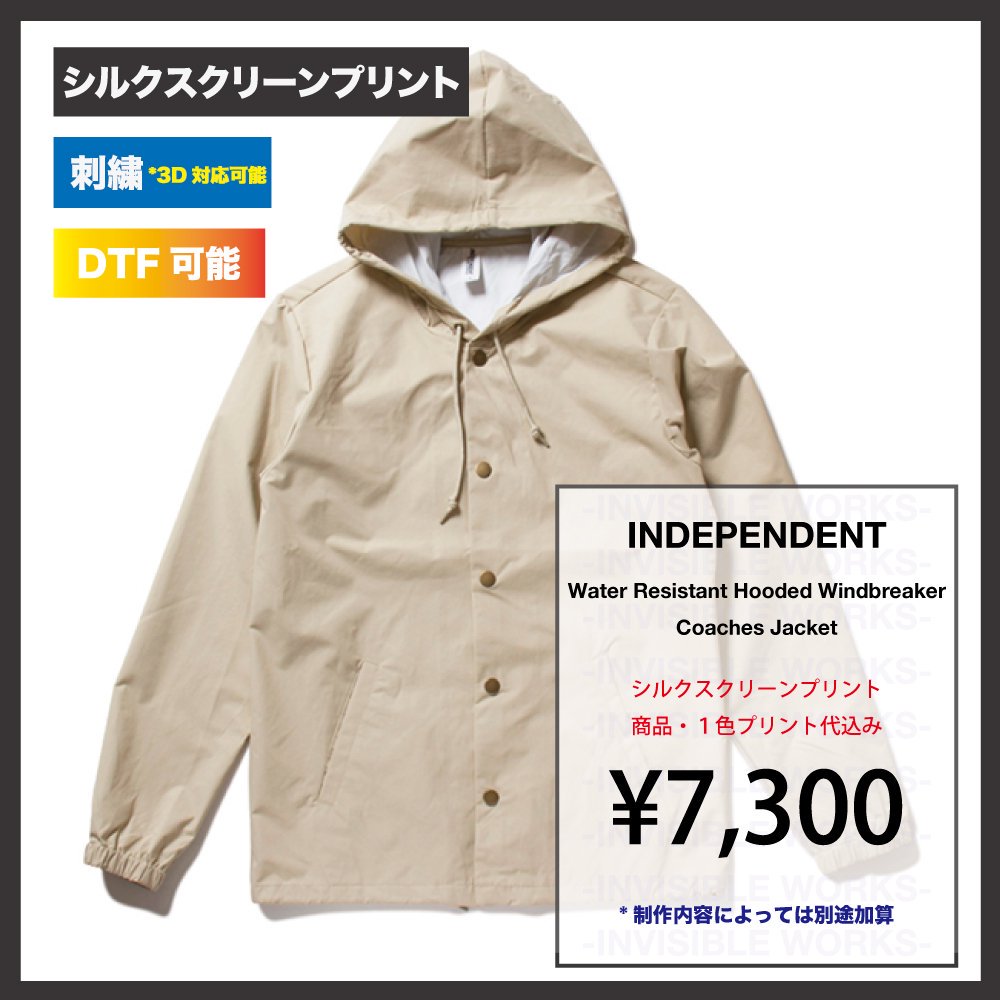 INDEPENDENT HOOD COACH JACKET աǥåɥ㥱å (֡INEXP95NB)