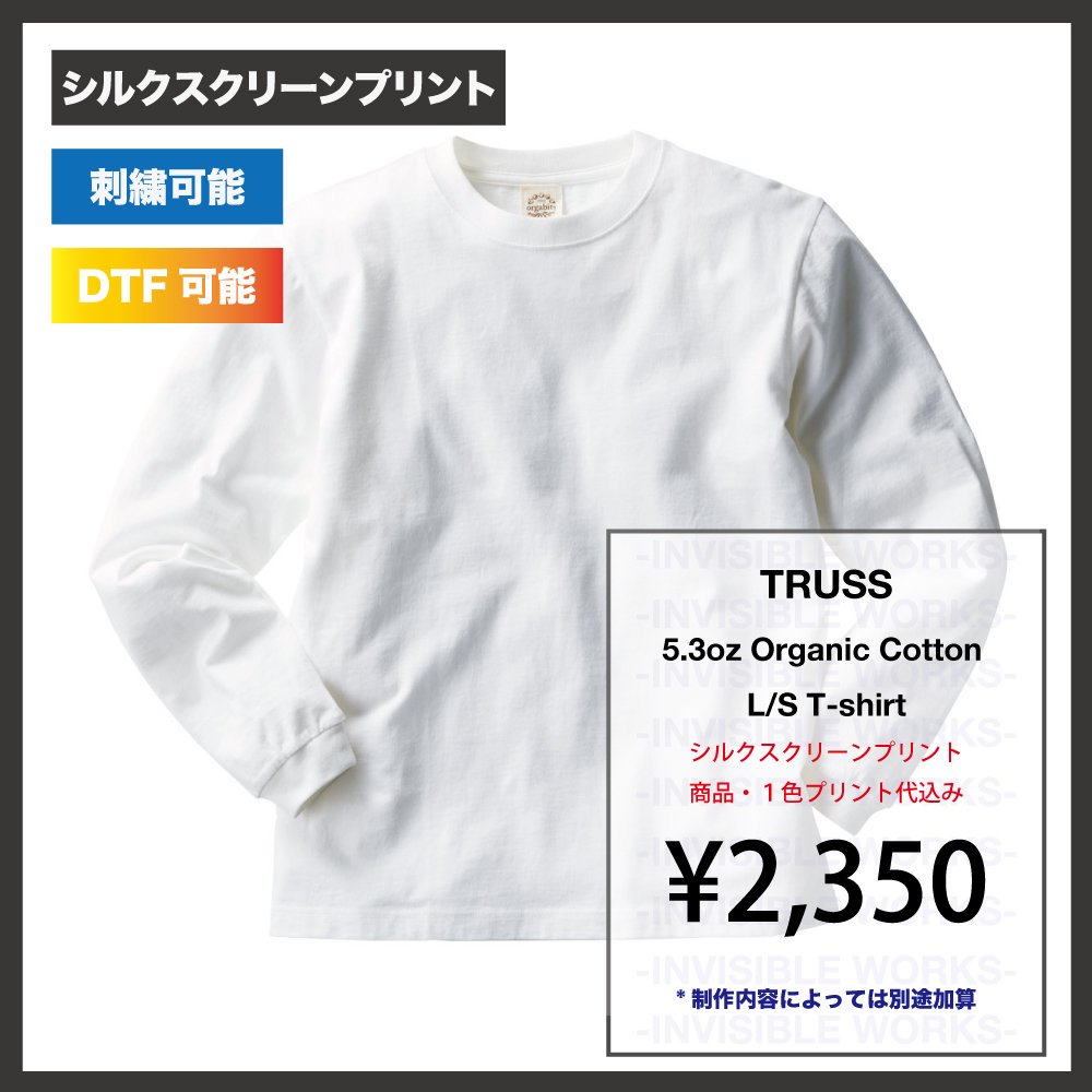 TRUSS ȥ饹 5.3 oz ˥å åȥ 󥰥꡼ T (OGL-914)