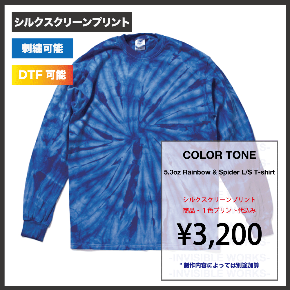 Colortone 5.3oz 쥤ܡѥ L/S TEE (֡TD2000)