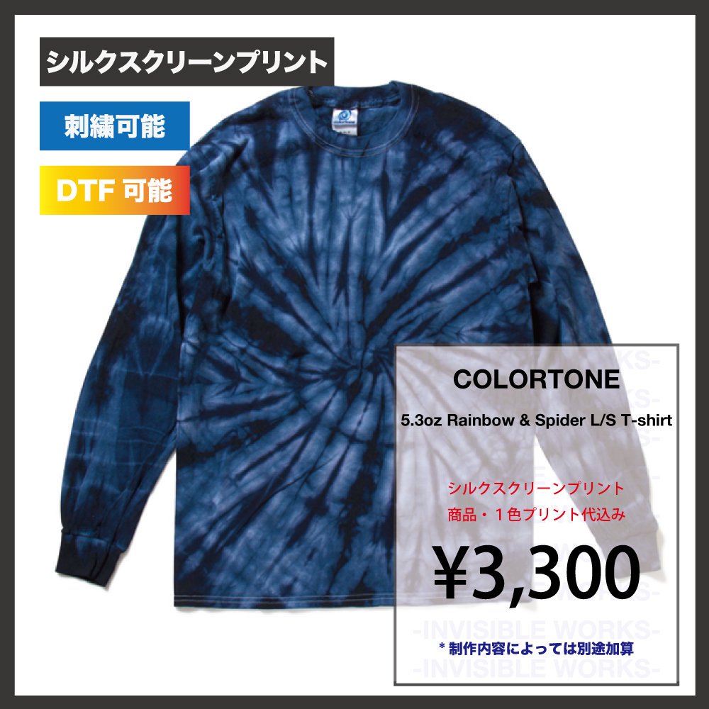 Colortone 5.3oz 쥤ܡѥ L/S TEE (֡TD2000)