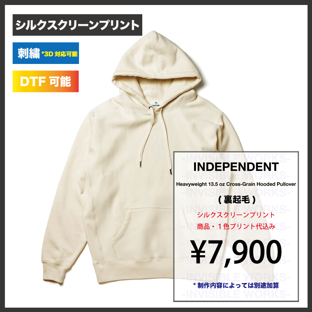 Independent ǥڥǥ 13.5 oz Heavyweight 