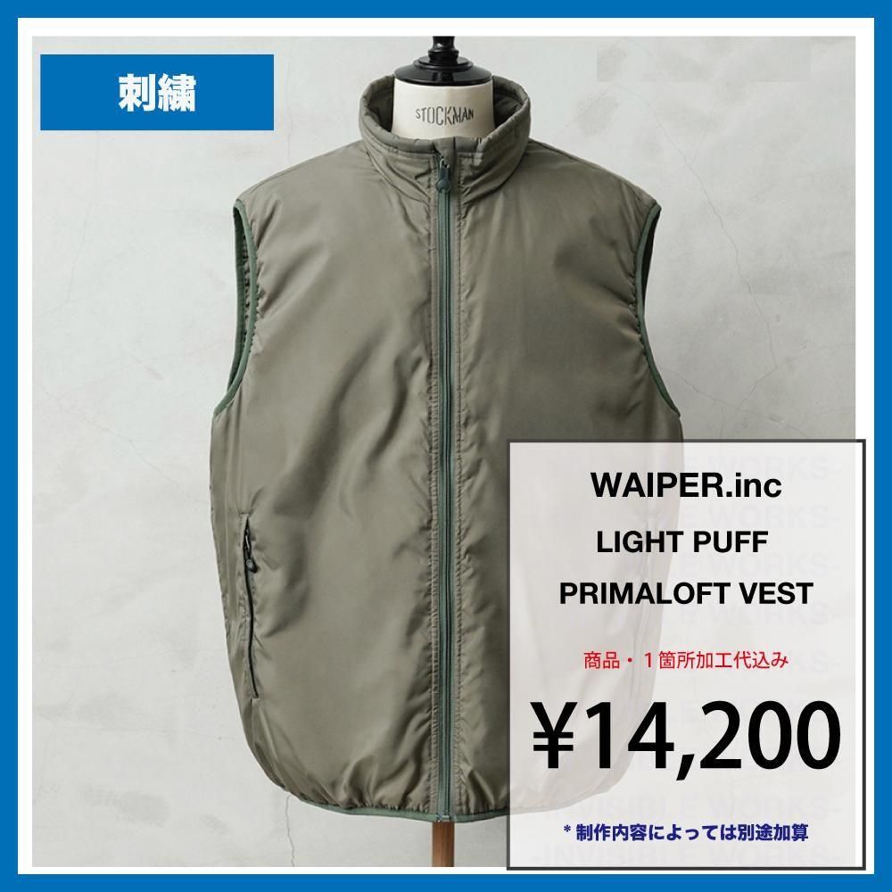 WAIPER.inc LIGHT PUFF PRIMALOFT VEST PERTEX UNLIMITED (֡WP1080)